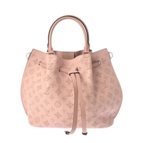 LOUIS VUITTON Monogram Mahina Girolata 2-Way Magnolia M54401 Women's Leather Handbag, A-Rank,