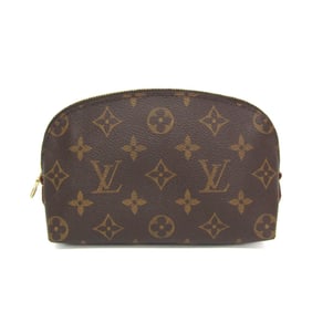 Louis Vuitton Monogram Cosmetic Pouch M47515 Women's Pouch Brown
