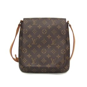 Louis Vuitton Monogram Musette Salsa Long Strap M51387 Women's Shoulder Bag Brown