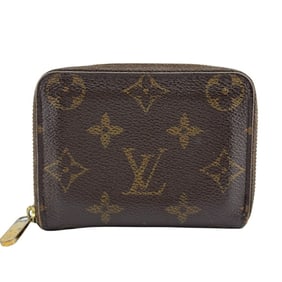 LOUIS VUITTON M60067 Zippy Coin Purse, Monogram, Brown, Unisex