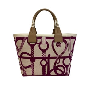 HERMES B Stamped Steeple 25 Handbag/Tote/Shoulder Bag, Beige, Women's, Z0014848