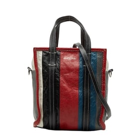 Balenciaga Bazaar Shopper XS Handbag/Shoulder Bag, 2-Way, 452458, Multicolor Leather, Women's,