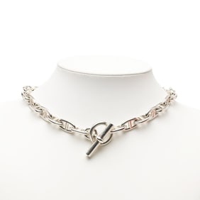 Hermes Hermès Chaine d'Ancre GM 29-link necklace/choker in SV925 silver for women.