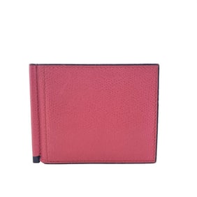 Valextra Card Case, Billfold, Money Clip, Pink, Women's