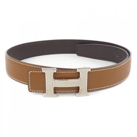 Hermes HERMES H GUILLOCHE 32mm reversible belt
