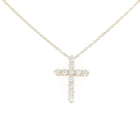 Tiffany small cross necklace