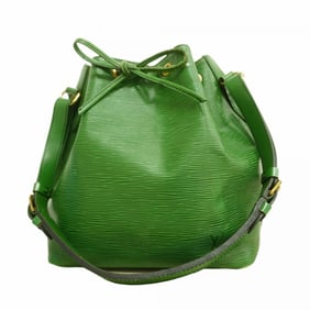 Louis Vuitton Epi Petit Noe Shoulder Bag M44104 Borneo Green for Women