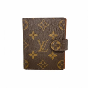 Louis Vuitton Monogram Agenda Mini Planner Cover R20007 Brown for Men and Women