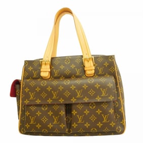 Louis Vuitton Monogram Multiplicite Tote Bag M51162 Brown Women's
