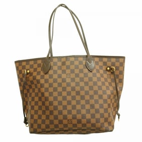 Louis Vuitton Damier Neverfull MM Tote Bag N51105 Ebene Women's