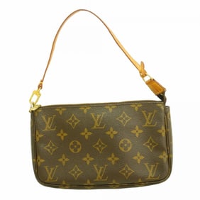 Louis Vuitton Monogram Pochette Accessoires M51980 Brown Women's Bag/Pouch