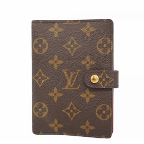 Louis Vuitton Monogram Agenda PM Planner Cover R20005 Brown for Men and Women