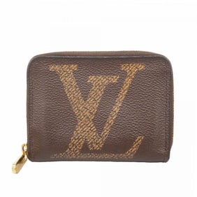 Louis Vuitton Monogram Giant Zippy Coin Purse M69354 Brown Women's
