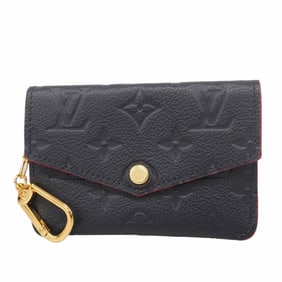 Louis Vuitton Monogram Empreinte Pochette Cle M62017 Marine Rouge Women's Wallet/Coin Case
