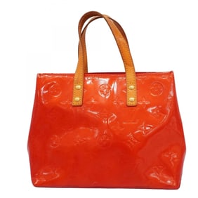 Louis Vuitton Vernis Reed PM Handbag M91088 Rouge Women's