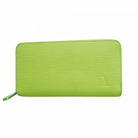Louis Vuitton Epi Zippy Wallet M82513 Vert Note Women's
