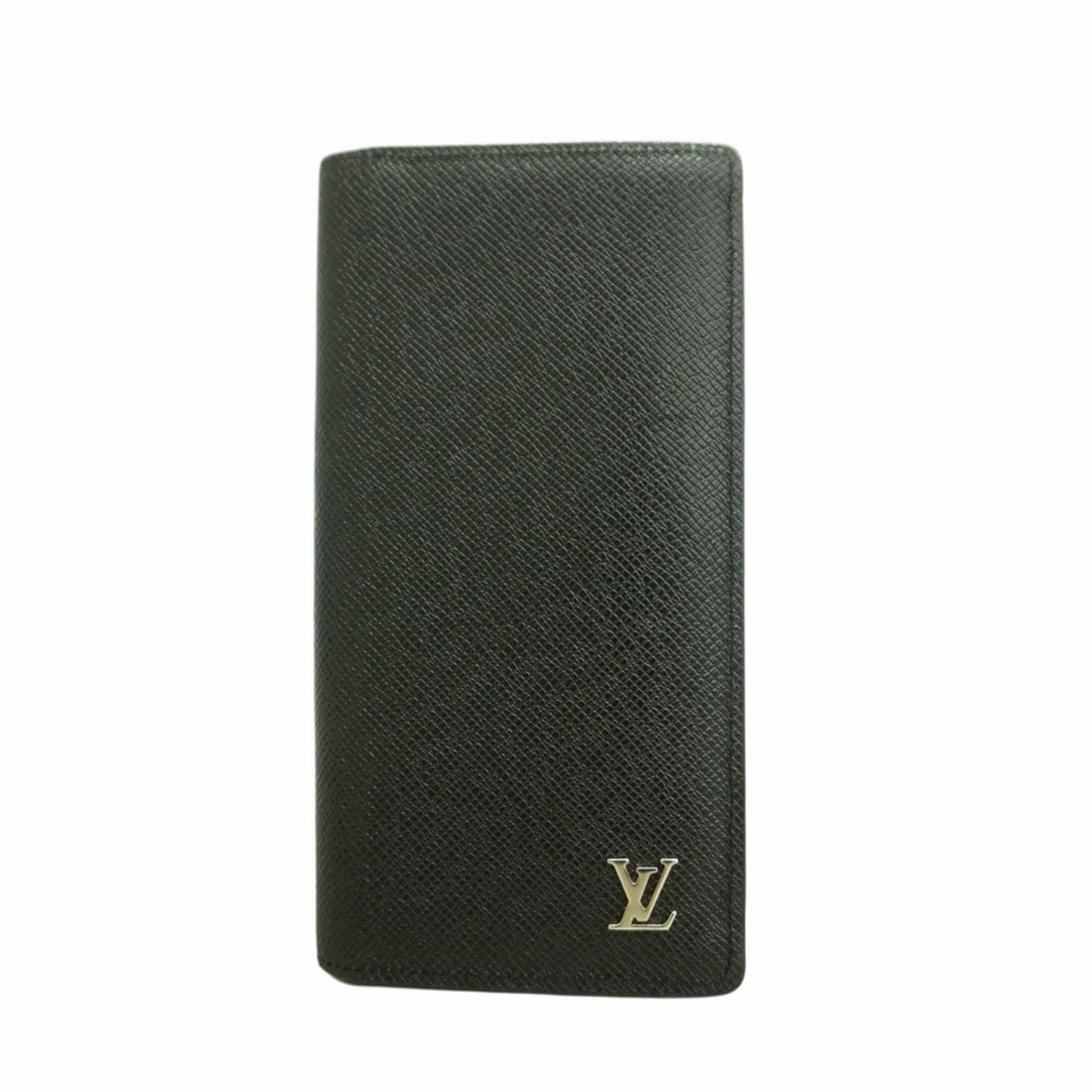 Louis Vuitton Taiga Portefeuille Brazza Long Wallet M30285 Noir Men's (1 of 12)