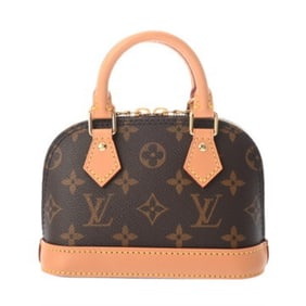 LOUIS VUITTON Epi Nano Alma Noir M81945 Women's Leather Handbag, Rank A, Pre-owned, Ginzo