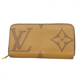 Louis Vuitton Monogram Giant Reverse Zippy Wallet M69353 Brown Men's and Women's