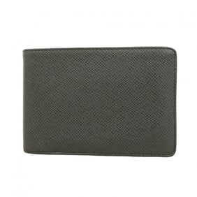 Louis Vuitton Taiga Wallet/Billfold Porte-Biere 3 Vole M30422 Ardoise Men's