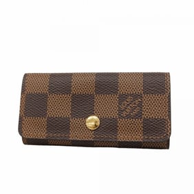 Louis Vuitton Damier Multicle 4 Ebene Key Case N62631 for Men and Women