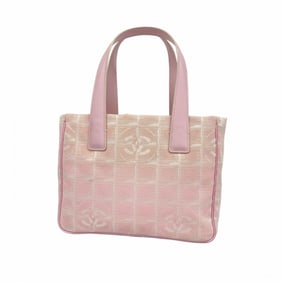 Chanel New Travel Nylon Handbag in Pink Champagne for Women