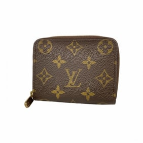 Louis Vuitton Monogram Zippy Coin Purse M60067 Brown Men's and Women's