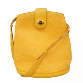 Louis Vuitton Epi Cluny Shoulder Bag M52259 Jaune Women's