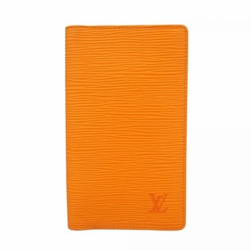 Louis Vuitton Epi Agenda Poche R2052H Mandarin Planner Cover for Men and Women