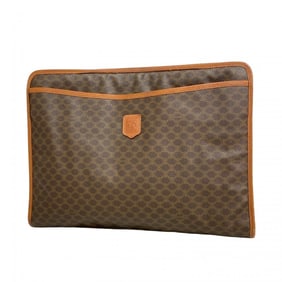 Celine clutch bag in brown Macadam for men