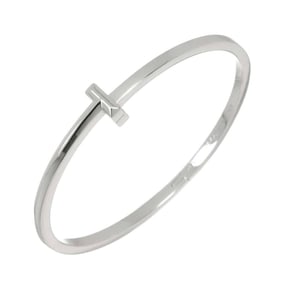 Tiffany & Co. T-One Narrow Hinge Bracelet, 15cm, 18K White Gold, 750 Bracelet