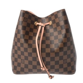 LOUIS VUITTON Damier NeoNoe Venus N40198 Women's Canvas Shoulder Bag, A Rank, Pre-owned, Ginzo
