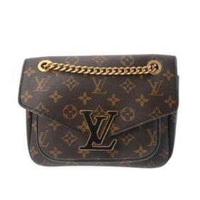 LOUIS VUITTON Monogram Passy Brown M45592 Women's Canvas Shoulder Bag, AB Grade, Pre-owned, Ginzo