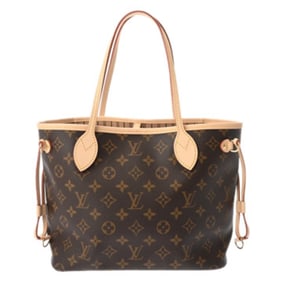 LOUIS VUITTON Monogram Neverfull PM Beige M46979 Women's Canvas Handbag, Brand New, Ginzo