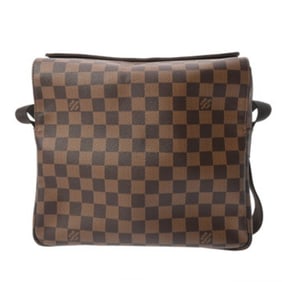 LOUIS VUITTON Damier Naviglio Brown N45255 Men's/Women's Canvas Shoulder Bag, Condition: B,
