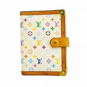 Louis Vuitton Monogram Multicolore Agenda PM Planner Cover R20896 Bron Women's