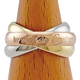Cartier Trinity Ring, Size 10, Women's, CARTIER