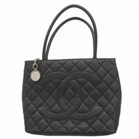 Chanel Shoulder Bag, Reissue Tote, Caviar Skin, Black, Women's