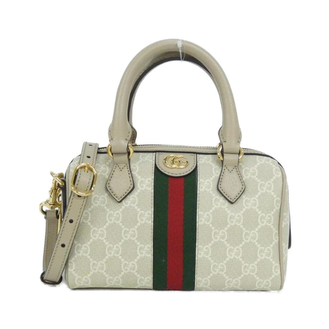 Gucci OPHIDIA 772053 UULAG handbag: --- Catalog ---Category: SizeSize (HxWxD): 15cm x 20cm x 11cm / 5.9'' x 7.87'' x 4.33''Category: DesignType: HandbagColor: Beige, WhiteGender: WomenMaterial: GG Supreme , Canvas Category: GeneralBrand