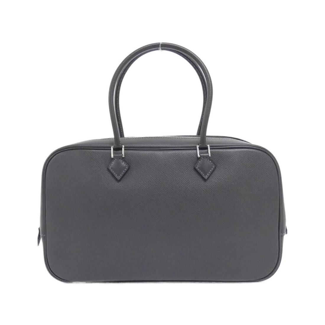 Hermes Plume Elan 041434CK Bag: --- Catalog ---Category: SizeSize (HxWxD): 16cm x 28cm x 6cm / 6.29'' x 11.02'' x 2.36''Category: DesignType: HandbagColor: Black, GraphiteGender: WomenSeason: VintageMaterial: Epsom leather Category: