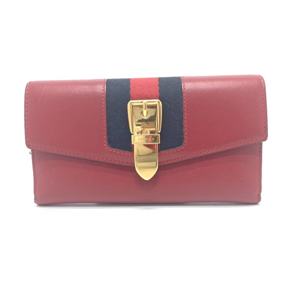 GUCCI 476084 Sylvie Continental Wallet Sherry Line Long Leather Women's Red: --- Catalog ---Category: SizeSize (HxWxD): 10cm x 19cm x 1cm / 3.93'' x 7.48'' x 0.39''Category: DesignType: Long wallet (bi-fold)Color: Red colorGender: WomenMaterial: Leather Category: GeneralBrand: