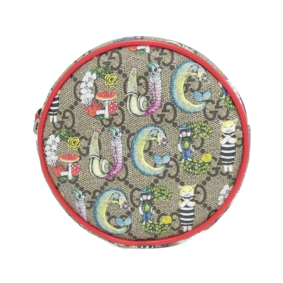 Gucci CHILDRENS 502330 waist bag: --- Catalog ---Category: SizeSize (HxWxD): 12cm x 12cm x 5cm / 4.72'' x 4.72'' x 1.96''Category: DesignType: Fanny packColor: Beige, Multi-colorGender: WomenMaterial: GG Supreme Hardware Color: Silver