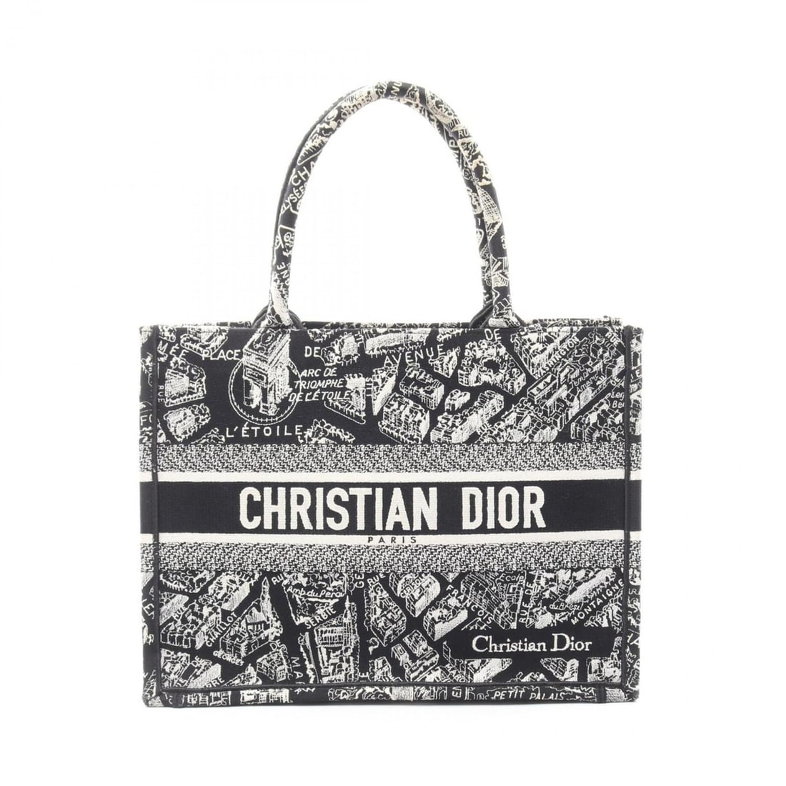 Christian Dior Dior BOOK TOTE Medium Tote Bag, Canvas, Women's, Black and White, M1296ZOMP: --- Catalog ---Category: SizeSize (HxWxD): 27cm x 36cm x 14cm / 10.62'' x 14.17'' x 5.51''Category: DesignType: Tote bagColor: Black, WhiteGender: WomenMaterial: Canvas Category: GeneralMPN: M1296ZOMP