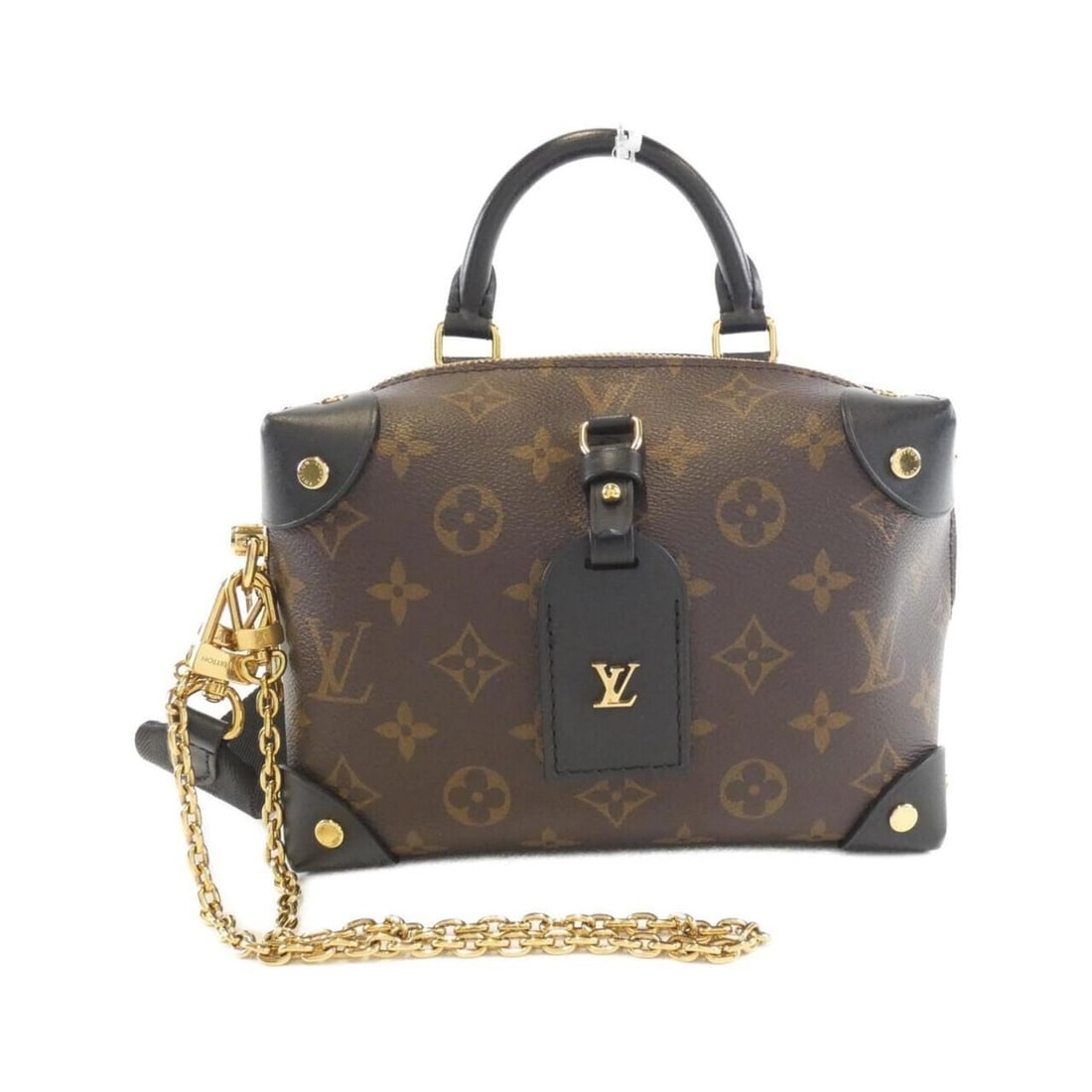 Louis Vuitton Monogram Petite Malle Souple M45571 Handbag: --- Catalog ---Category: SizeSize (HxWxD): 14cm x 20cm x 7cm / 5.51'' x 7.87'' x 2.75''Category: DesignType: HandbagColor: BrownGender: WomenMaterial: Coated canvas Category: GeneralMPN: M45571Brand: