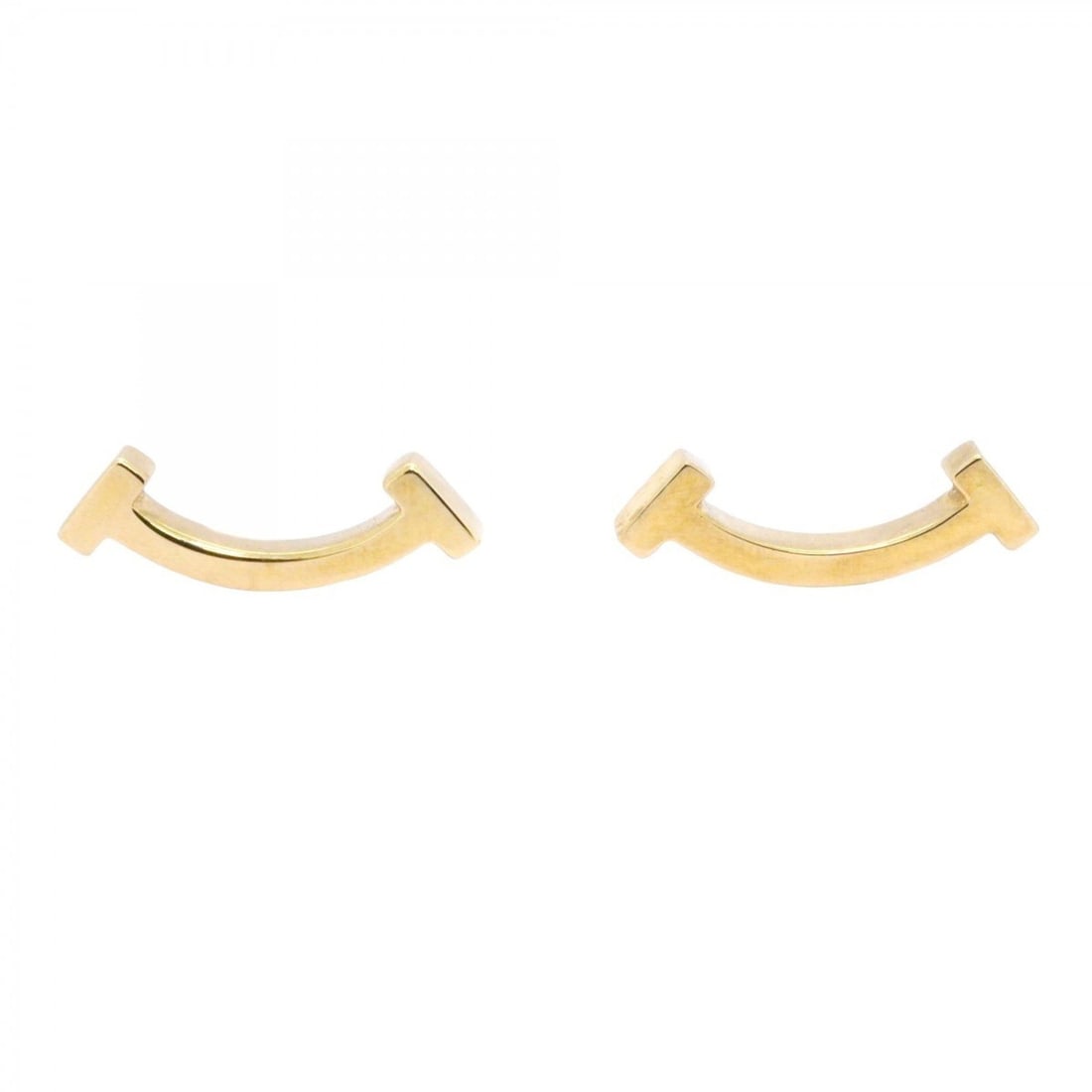 Tiffany T Smile Earrings in 18K Yellow Gold for Women, P1917648: --- Catalog ---Category: SizeSize (HxWxD): 4.40mm x 13.40mm / 0.17'' x 0.53''Category: DesignType: Stud earringsGender: WomenMaterial: Yellow gold (18K)Category: GeneralBrand: Tiffany--- Item List ---