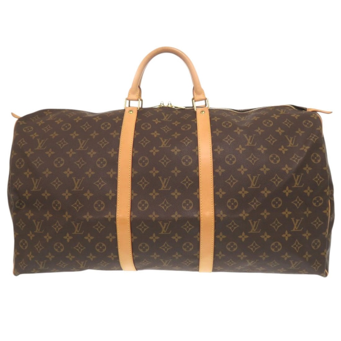 Excellent condition Louis Vuitton Keepall 60 Monogram M41422 Brown Boston Bag LV 1270: --- Catalog ---Category: SizeSize (HxWxD): 32cm x 60cm x 25cm / 12.59'' x 23.62'' x 9.84''Category: DesignType: Boston bagColor: Brown, MonogramGender: Men,WomenMaterial: Monogram Category: GeneralMPN