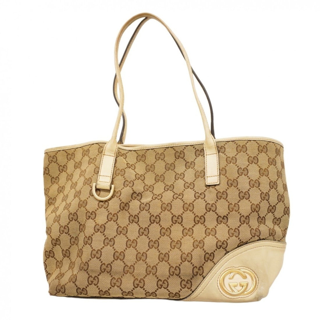 Gucci GG Canvas Tote Bag 169946 Brown Women's: --- Catalog ---Category: SizeSize (HxWxD): 24cm x 28cm x 12cm / 9.44'' x 11.02'' x 4.72''Category: DesignType: Tote bagColor: BrownGender: WomenMaterial: GG canvas Hardware Color: GoldCategory: Genera
