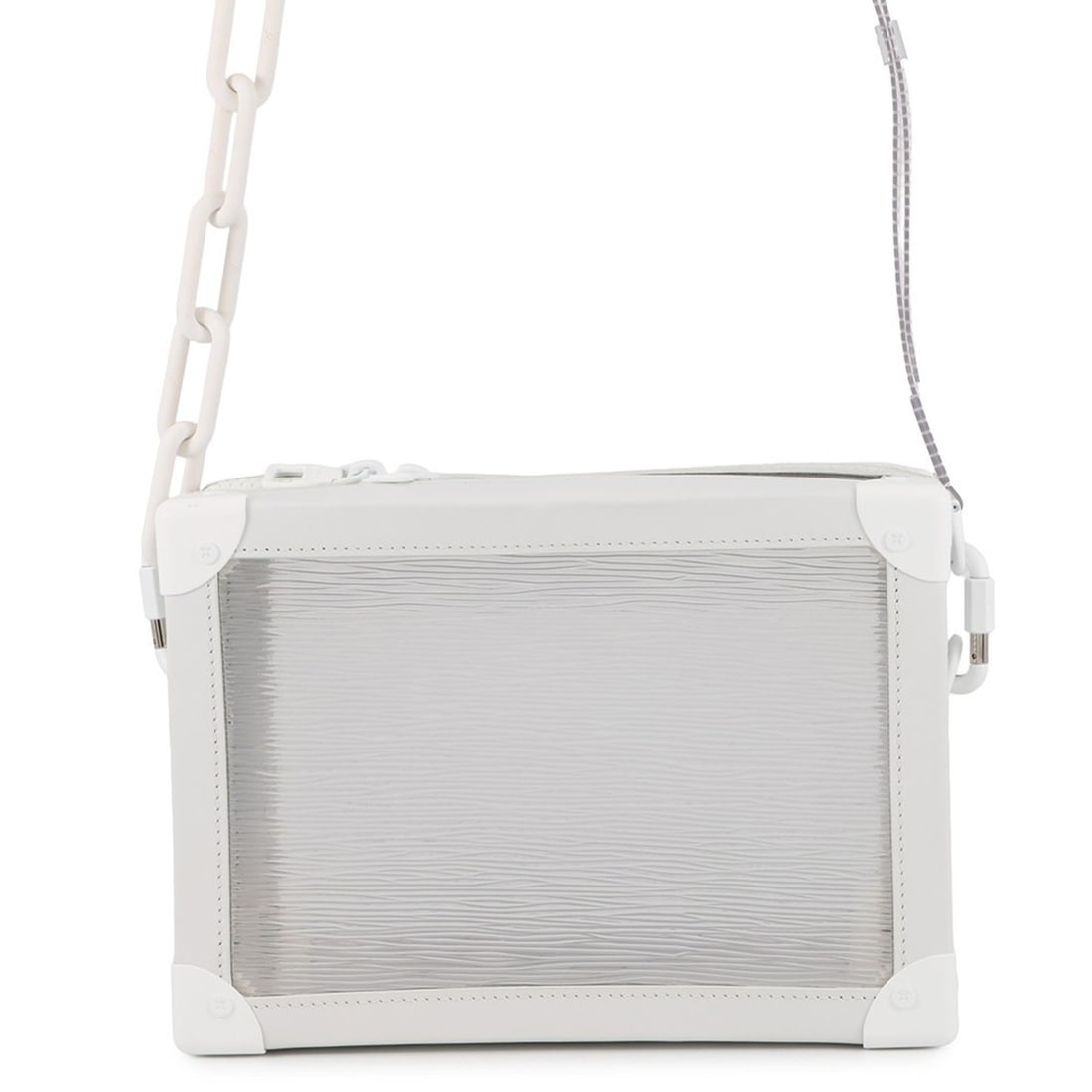 Louis Vuitton Epi Plage Soft Trunk Shoulder Bag M55602 LOUIS VUITTON: --- Catalog ---Category: SizeSize (HxWxD): 17.5cm x 24.5cm x 9.5cm / 6.88'' x 9.64'' x 3.74''Category: DesignType: Shoulder bagColor: WhiteGender: WomenMaterial: PVC , Leather Category: GeneralMPN: M5