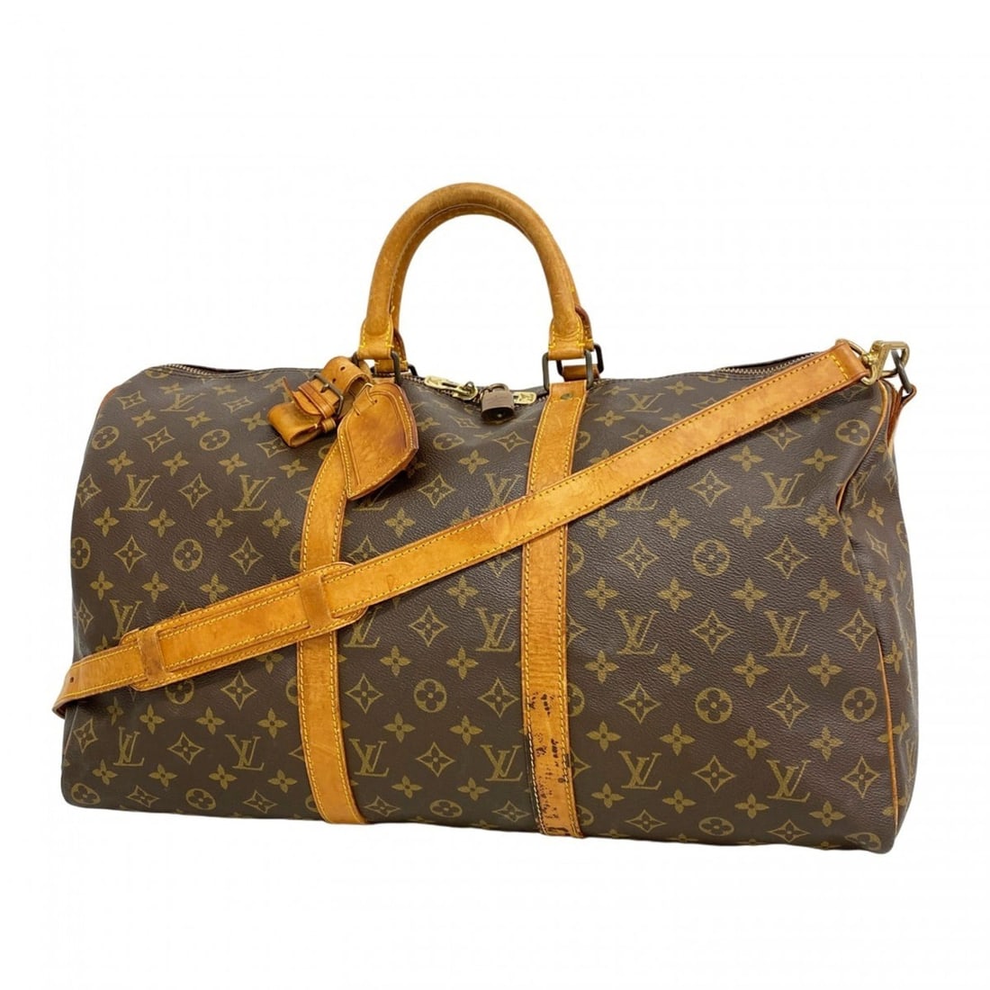 Louis Vuitton Monogram Keepall Bandouliere 50 Boston Bag M41416 Brown Men's and Women's: --- Catalog ---Category: SizeSize (HxWxD): 29cm x 50cm x 23cm / 11.41'' x 19.68'' x 9.05''Category: DesignType: Boston bagColor: BrownGender: Men,WomenCategory: GeneralMPN: M41416Brand: Louis Vuitton-