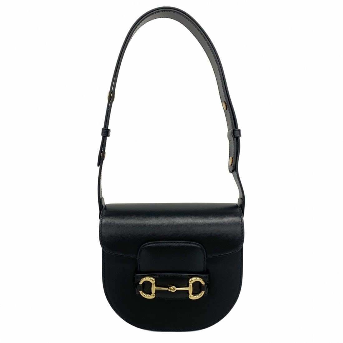 Gucci Horsebit Handbag 760191 Leather Black Women's: --- Catalog ---Category: SizeSize (HxWxD): 18cm x 18cm x 6.5cm / 7.08'' x 7.08'' x 2.55''Category: DesignType: HandbagColor: BlackGender: WomenMaterial: Leather Hardware Color: GoldCategory: GeneralMP